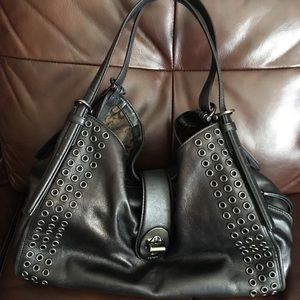 Black Coach handbag
